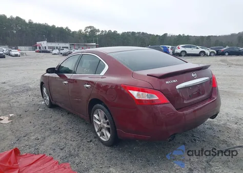 2009 Nissan Maxima 3.5 Sv z USA, uszkodzony, nr VIN 1N4AA51E89C821454